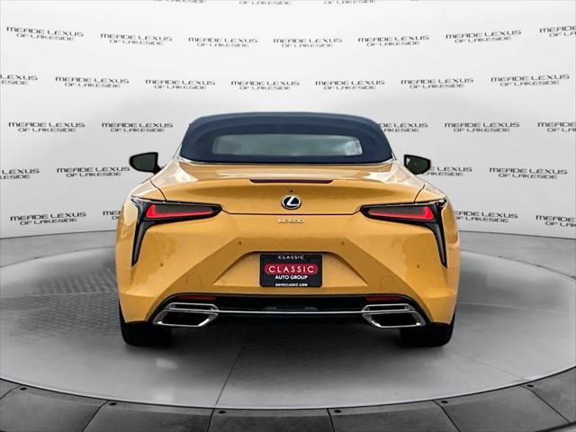 new 2025 Lexus LC 500 car, priced at $121,309