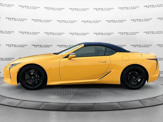 new 2025 Lexus LC 500 car, priced at $121,309