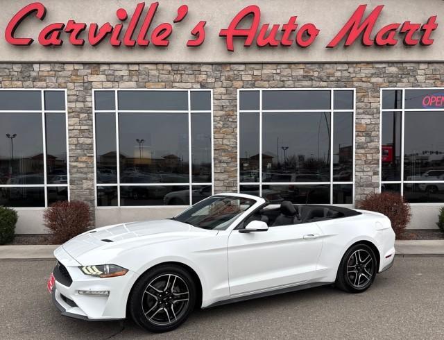 used 2018 Ford Mustang car, priced at $19,995