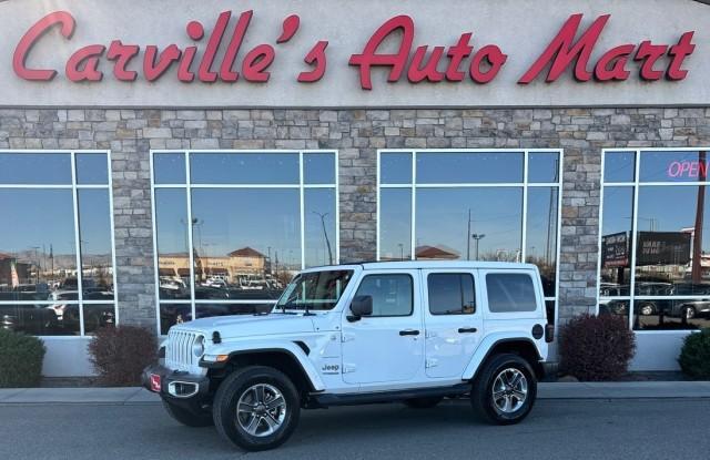 used 2021 Jeep Wrangler Unlimited car, priced at $38,995