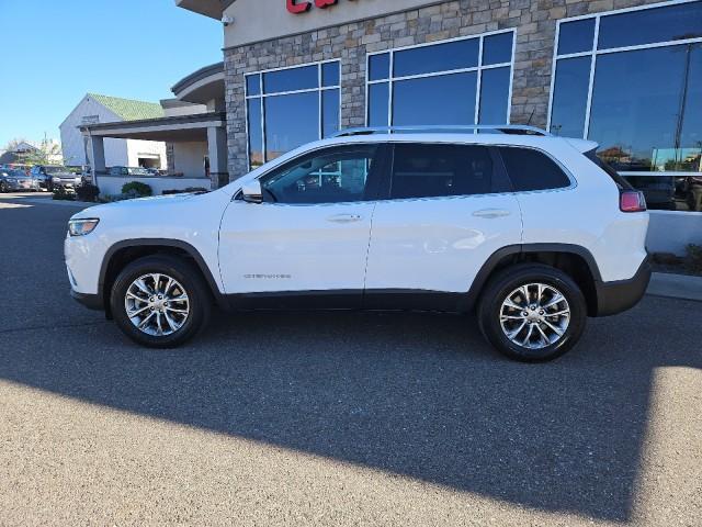 used 2021 Jeep Cherokee car, priced at $20,995