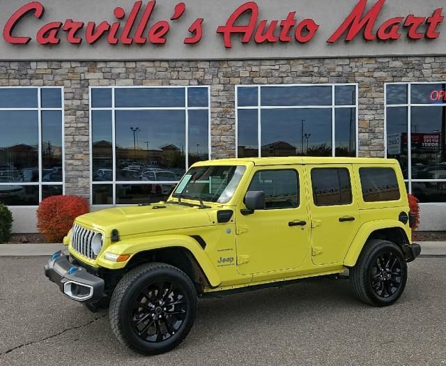 used 2024 Jeep Wrangler 4xe car, priced at $31,995