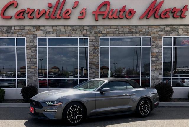 used 2021 Ford Mustang car, priced at $23,098