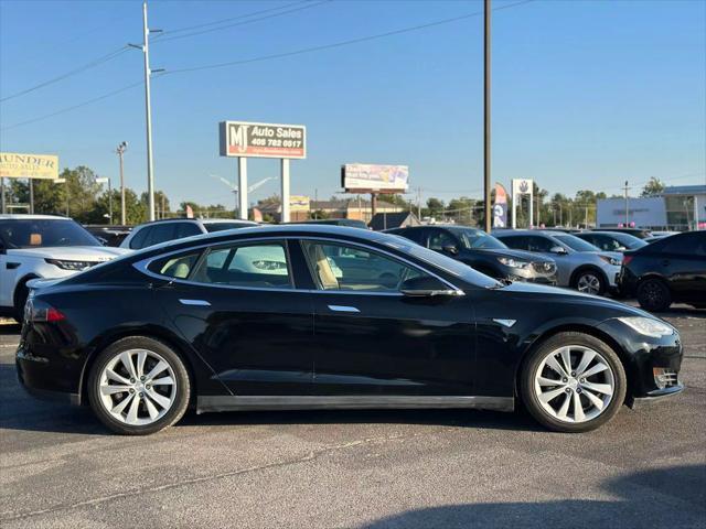 used 2015 Tesla Model S car, priced at $14,900