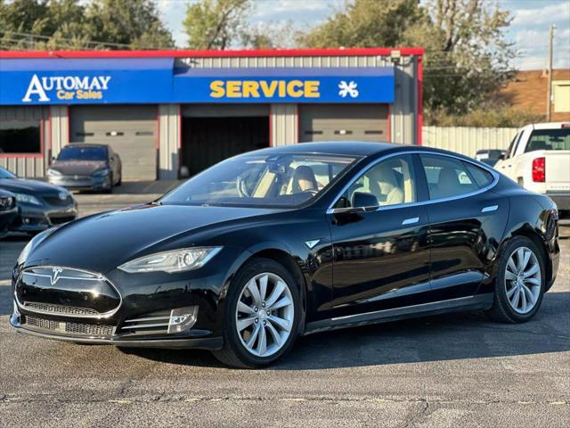 used 2015 Tesla Model S car, priced at $14,900