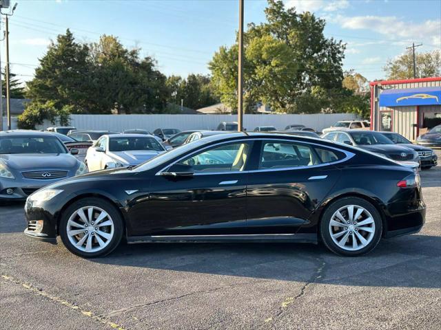 used 2015 Tesla Model S car, priced at $14,900