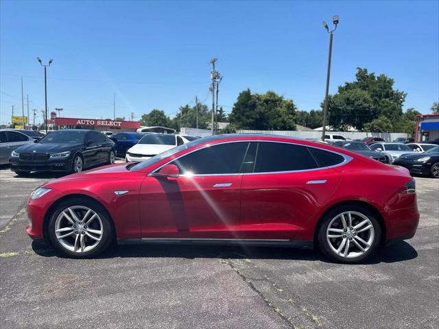 used 2015 Tesla Model S car, priced at $11,900