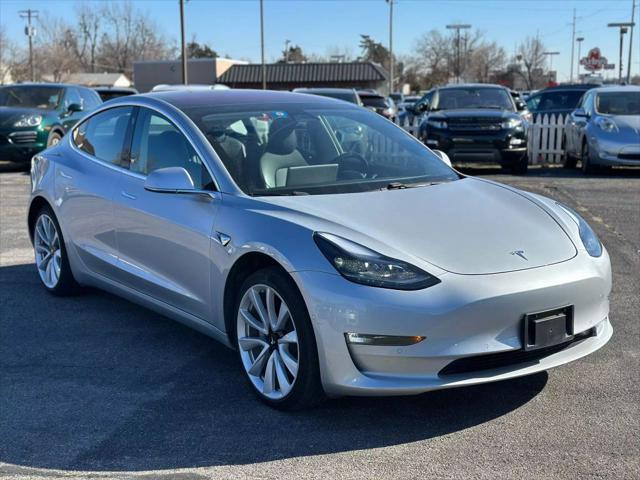 used 2018 Tesla Model 3 car, priced at $18,400