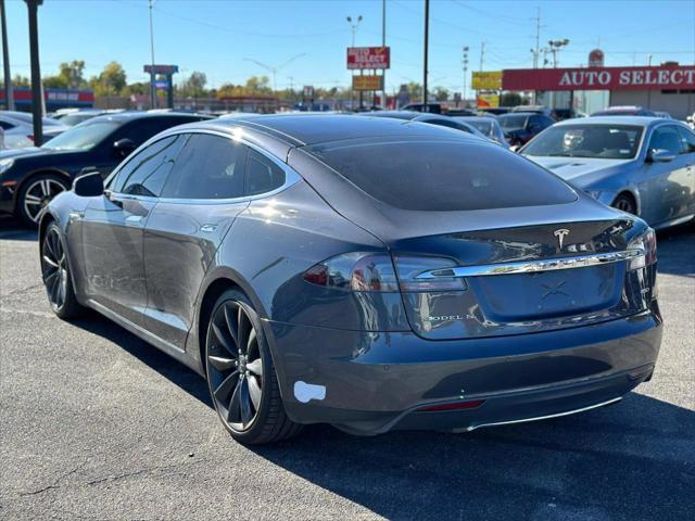 used 2015 Tesla Model S car, priced at $20,900