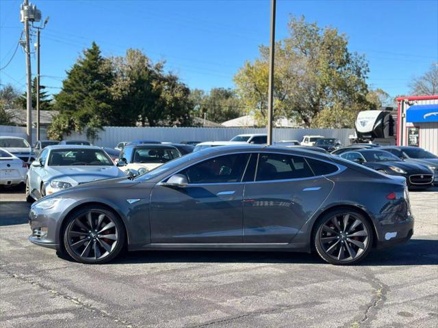 used 2015 Tesla Model S car, priced at $20,900