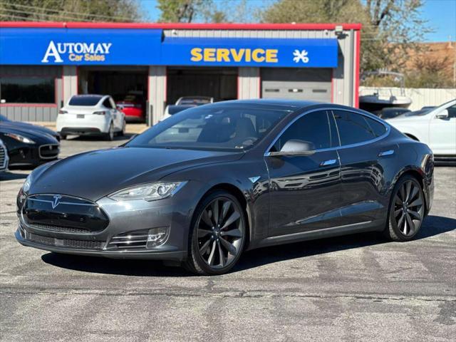 used 2015 Tesla Model S car, priced at $20,900