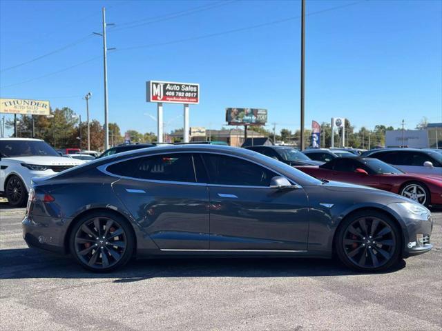 used 2015 Tesla Model S car, priced at $20,900