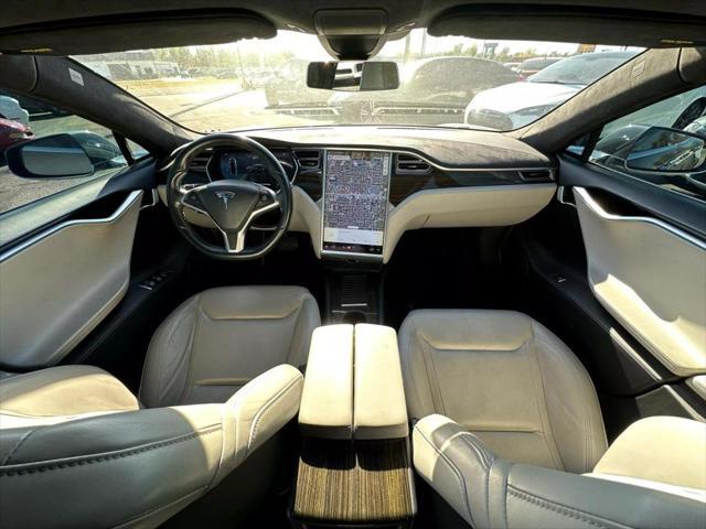 used 2015 Tesla Model S car, priced at $20,900