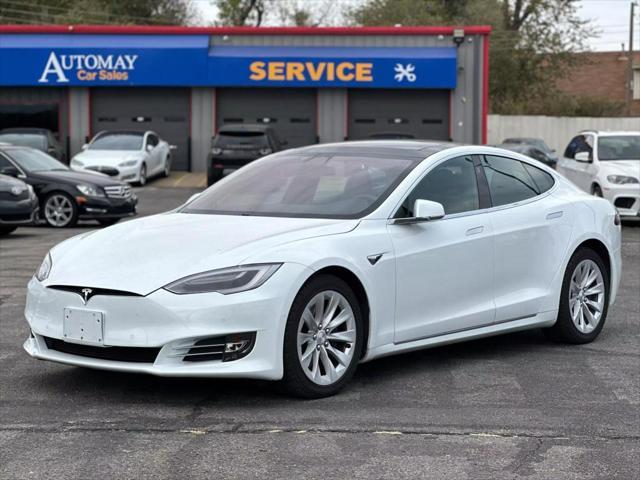 used 2018 Tesla Model S car, priced at $34,900