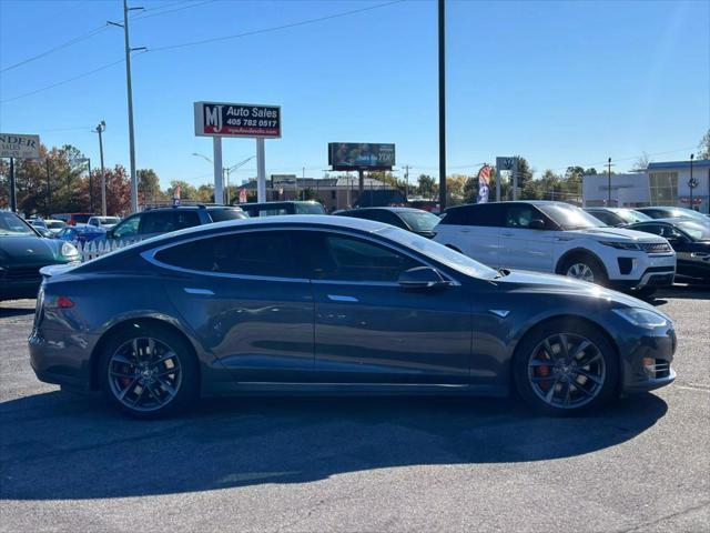 used 2015 Tesla Model S car, priced at $20,900