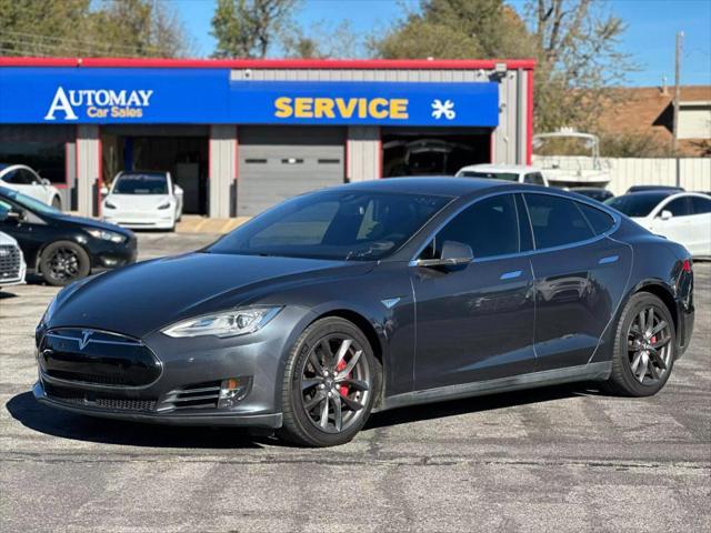 used 2015 Tesla Model S car, priced at $20,900