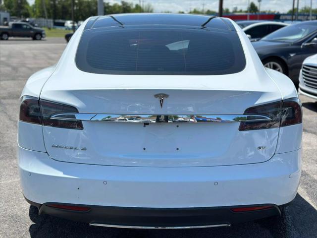 used 2014 Tesla Model S car, priced at $16,400