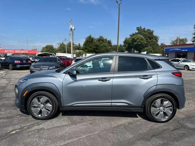 used 2021 Hyundai Kona EV car, priced at $18,900