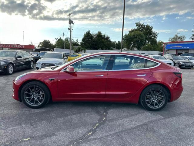 used 2018 Tesla Model 3 car, priced at $20,400