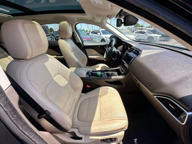 used 2018 Jaguar F-PACE car, priced at $18,900