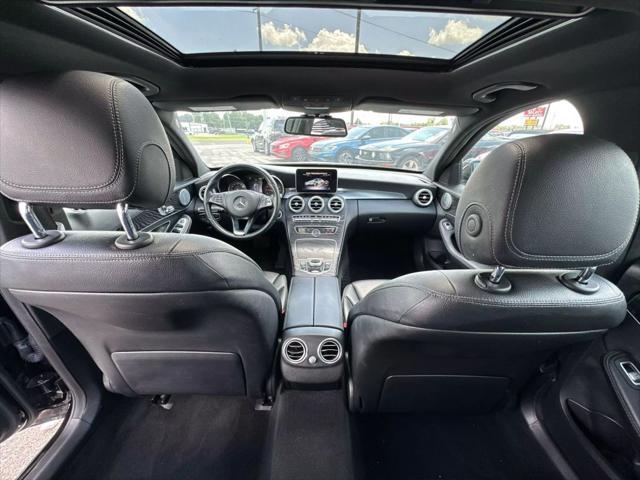 used 2018 Mercedes-Benz C-Class car, priced at $18,400