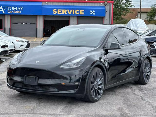 used 2021 Tesla Model Y car, priced at $29,900