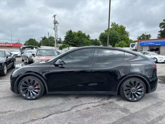 used 2021 Tesla Model Y car, priced at $29,900