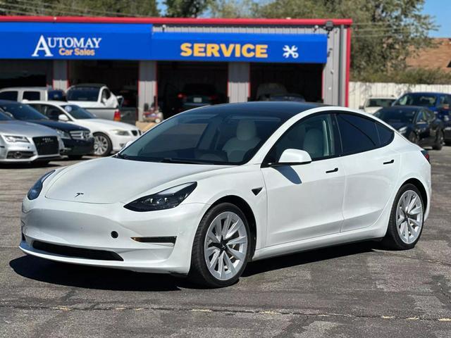 used 2021 Tesla Model 3 car, priced at $18,900