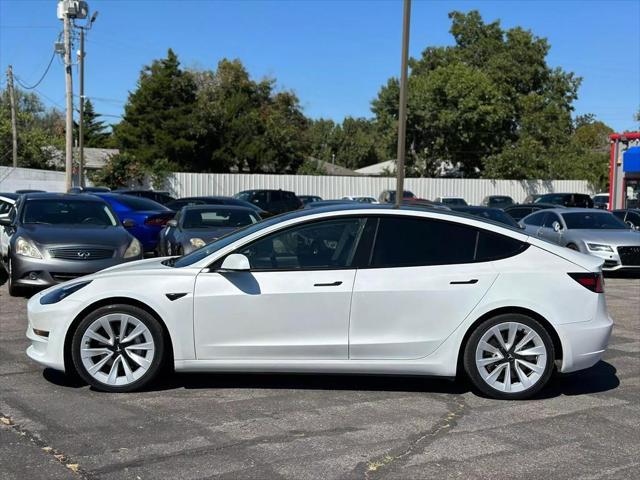 used 2021 Tesla Model 3 car, priced at $17,900