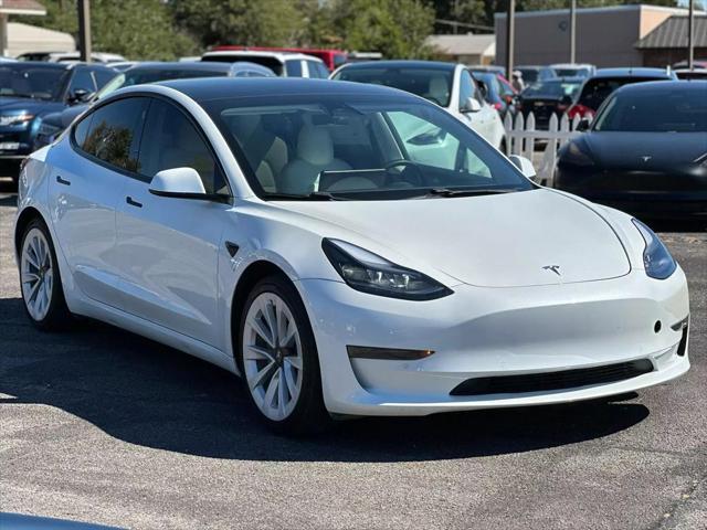 used 2021 Tesla Model 3 car, priced at $17,900