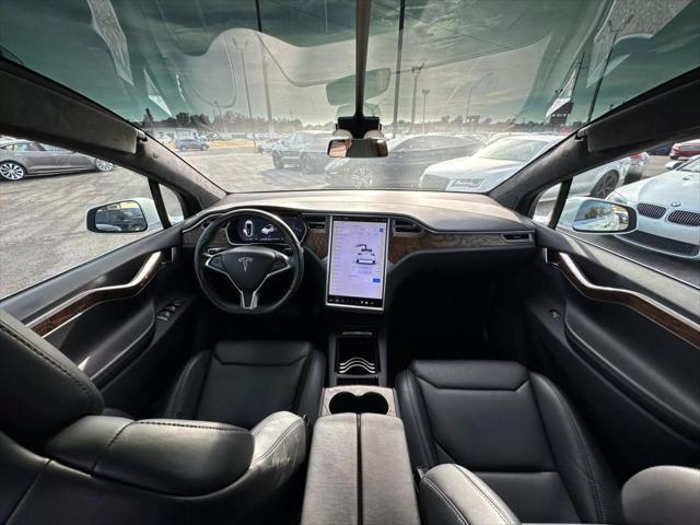 used 2018 Tesla Model X car, priced at $29,900