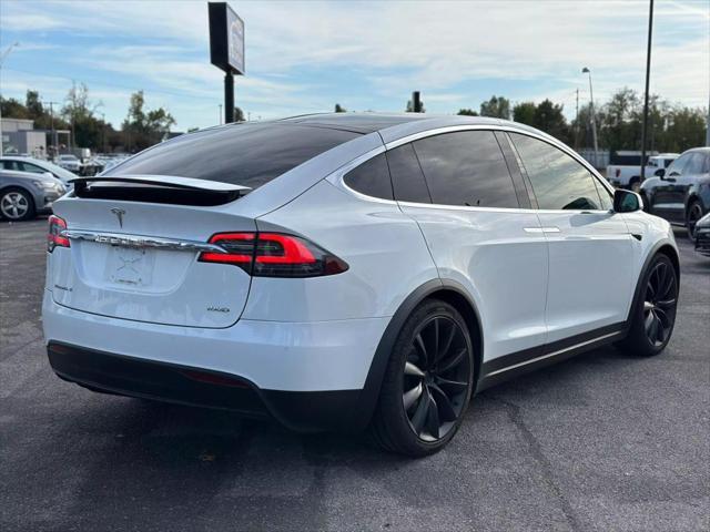 used 2018 Tesla Model X car, priced at $29,900