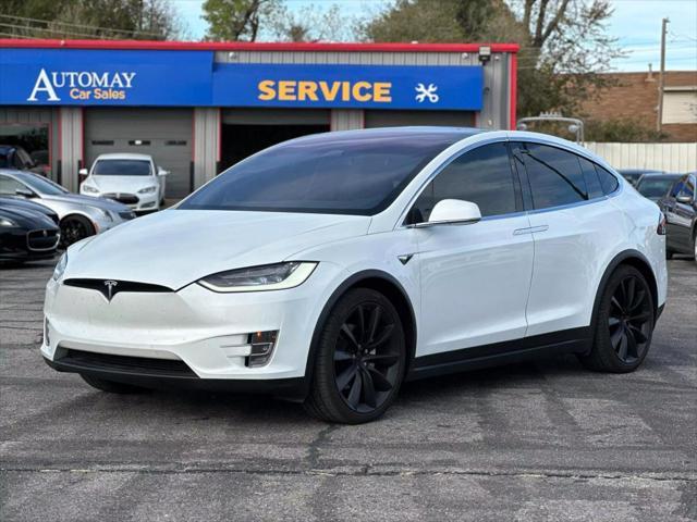 used 2018 Tesla Model X car, priced at $29,900