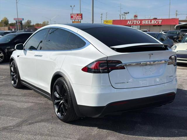 used 2018 Tesla Model X car, priced at $29,900