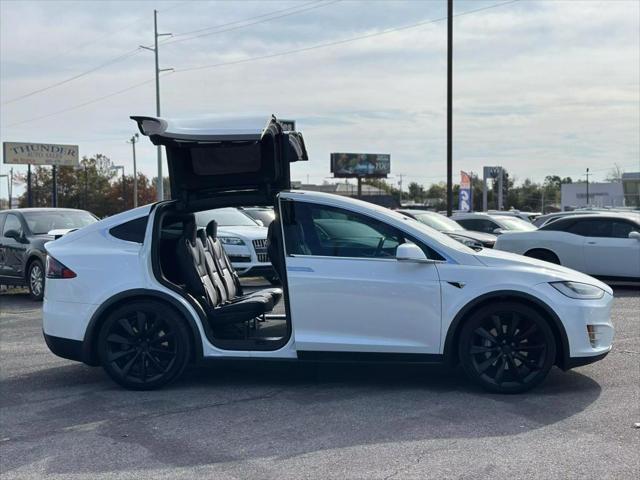 used 2018 Tesla Model X car, priced at $29,900