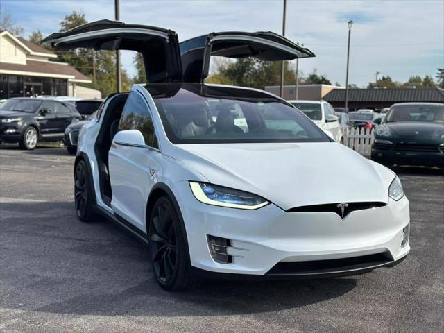 used 2018 Tesla Model X car, priced at $29,900