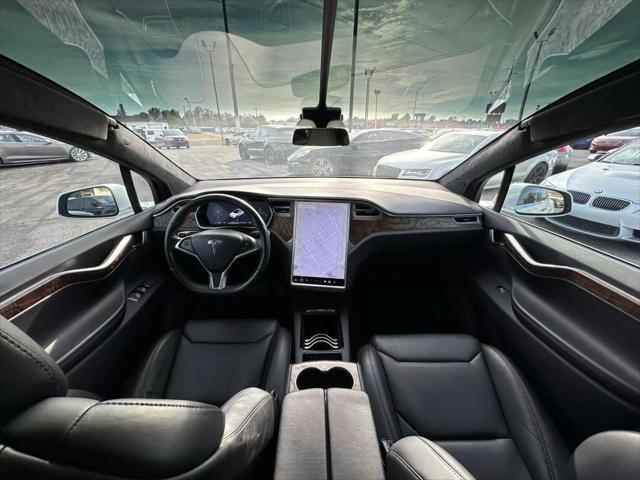 used 2018 Tesla Model X car, priced at $29,900