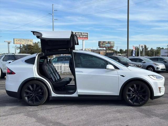 used 2018 Tesla Model X car, priced at $29,900