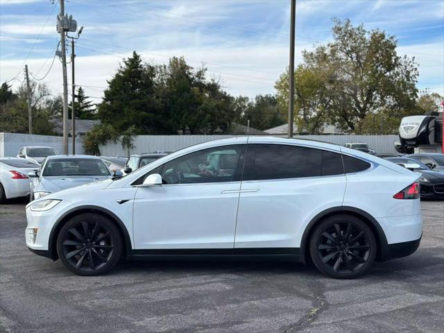 used 2018 Tesla Model X car, priced at $29,900