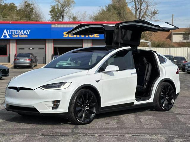 used 2018 Tesla Model X car, priced at $29,900