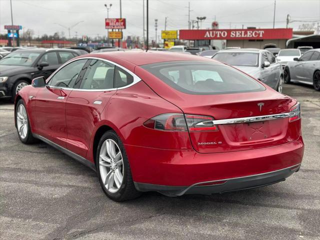 used 2013 Tesla Model S car, priced at $13,900