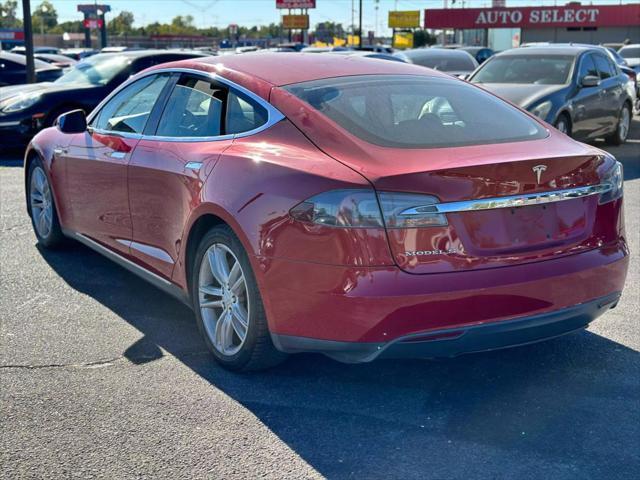 used 2013 Tesla Model S car, priced at $13,900