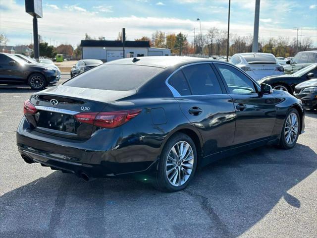 used 2018 INFINITI Q50 car, priced at $19,900