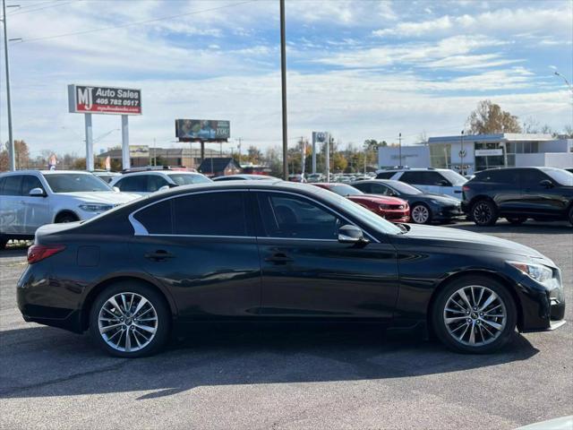 used 2018 INFINITI Q50 car, priced at $19,900