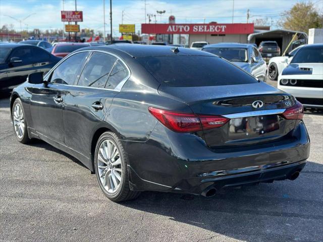 used 2018 INFINITI Q50 car, priced at $19,900