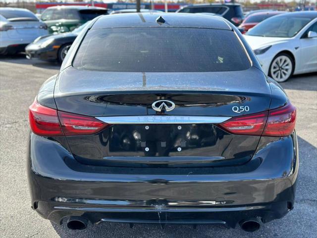 used 2018 INFINITI Q50 car, priced at $19,900