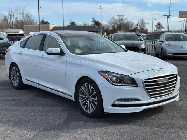 used 2017 Genesis G80 car, priced at $14,900