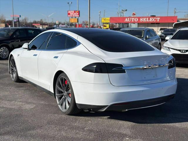 used 2014 Tesla Model S car, priced at $20,900