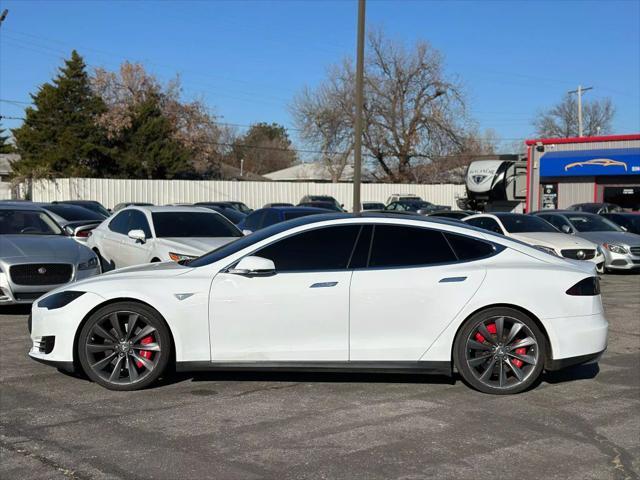 used 2014 Tesla Model S car, priced at $20,900