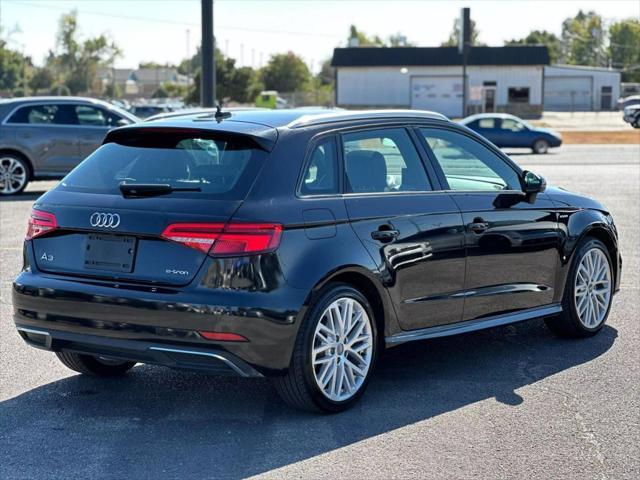 used 2018 Audi A3 e-tron car, priced at $20,900